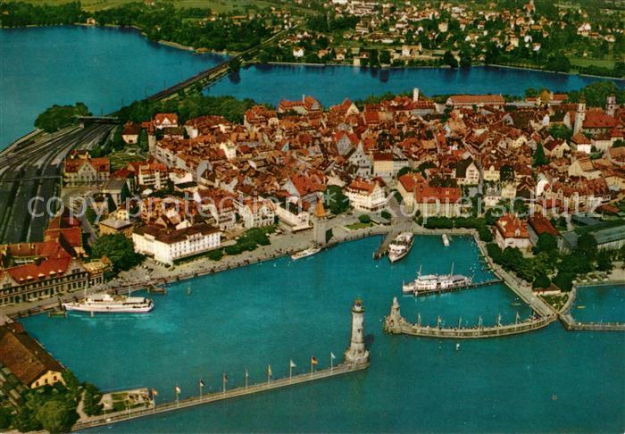 Lindau Bodensee Fliegeraufnahme