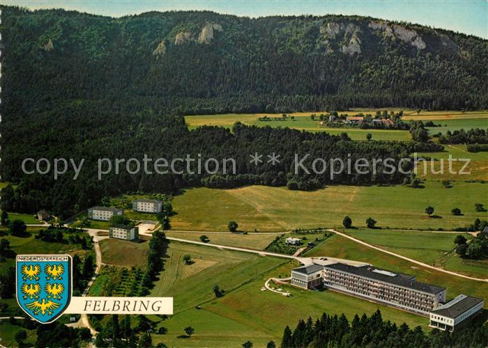 Muthmannsdorf Winzendorf Fliegeraufnahme Herz Kreislaufheilstaette Felbring