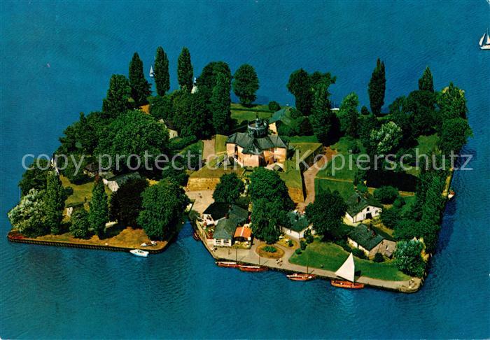 Steinhuder Meer Fliegeraufnahme Insel Wilhelmstein