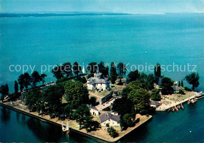 Steinhuder Meer Fliegeraufnahme Insel Wilhelmstein