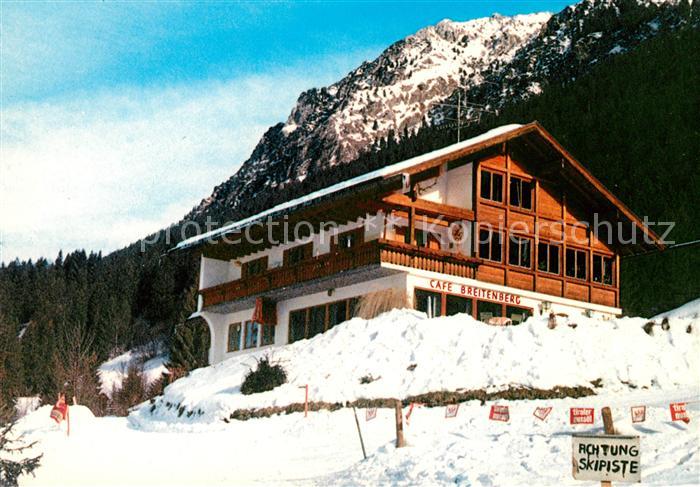 Oberstdorf Cafe Breitenberg Winter