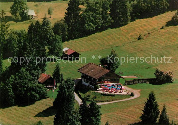 Oberstdorf Fliegeraufnahme Cafe Breitenberg