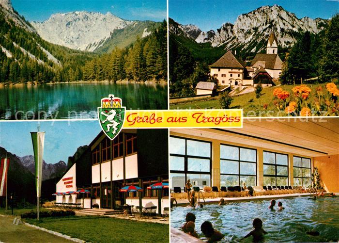 Tragoess Gruener See Schwimmhalle Restaurant Festsaal