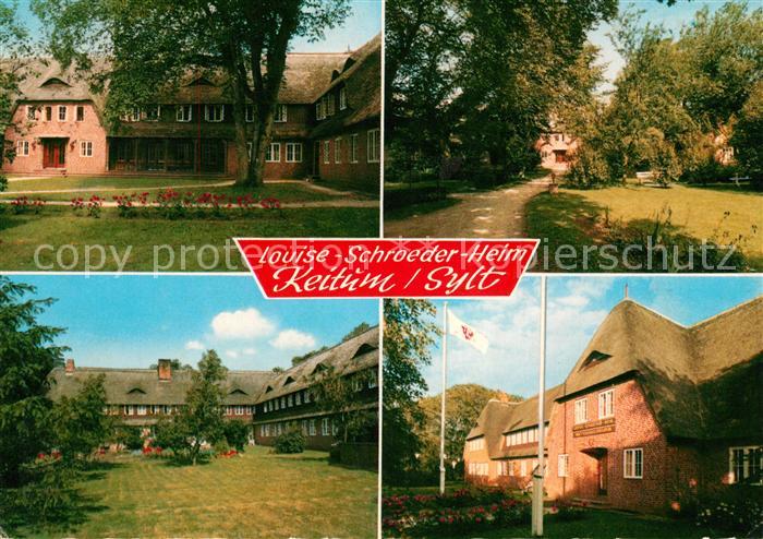 Keitum Sylt Louise Schroeder Heim