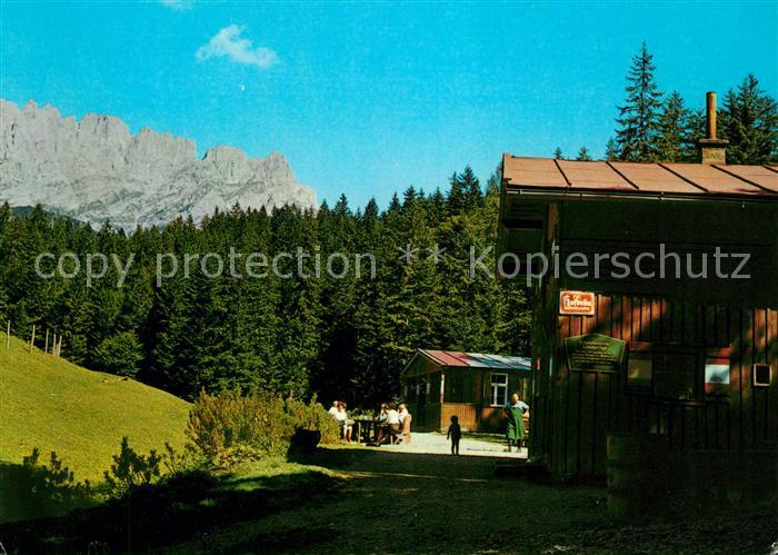 Ellmau Tirol Alpengasthuette Riedl