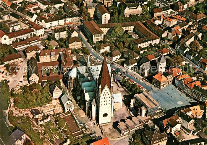 Paderborn Fliegeraufnahme Dom