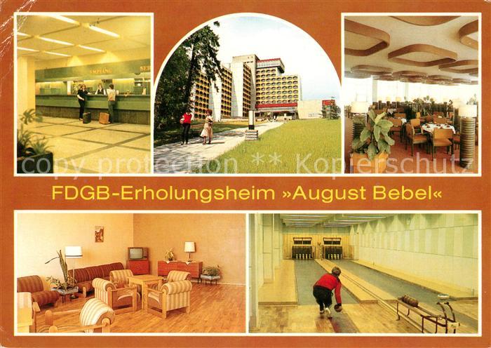 Friedrichroda FDGB Erholungsheim August Bebel