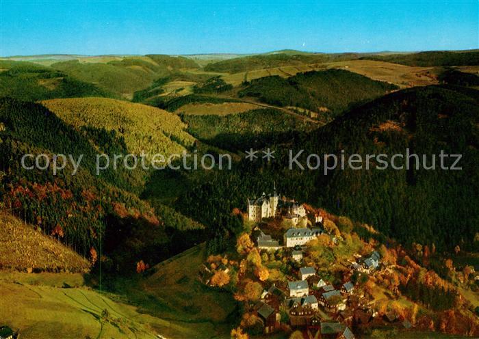 Lauenstein Oberfranken Fliegeraufnahme Burg Lauenstein