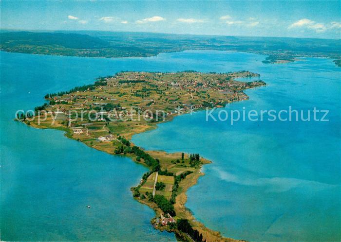 Insel Reichenau Fliegeraufnahme