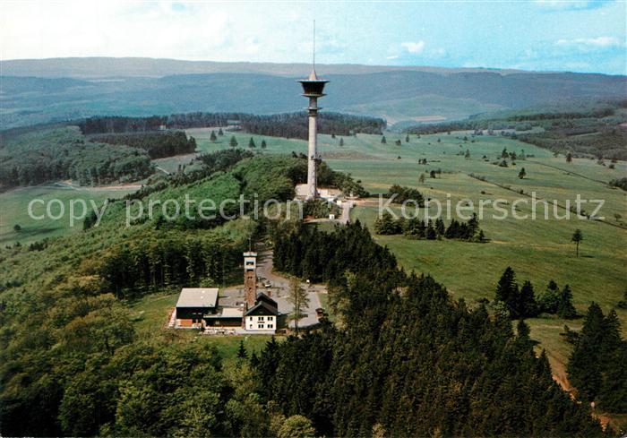 Kirchheim Hessen Fliegeraufnahme Berggasthof Eisenberg Heussner Haus Borgmanntur