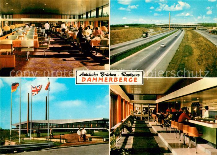 Holdorf Niedersachsen Autobahn Bruecken Rasthaus Dammerberge