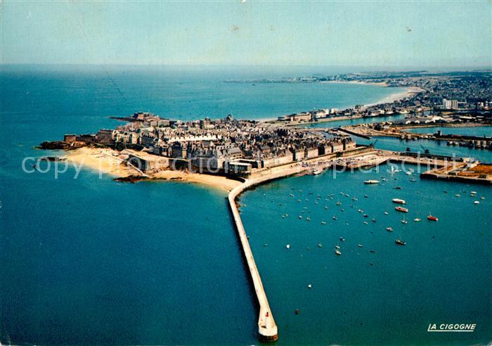 Saint-Malo 35 Fliegeraufnahme Le Mole des Noires