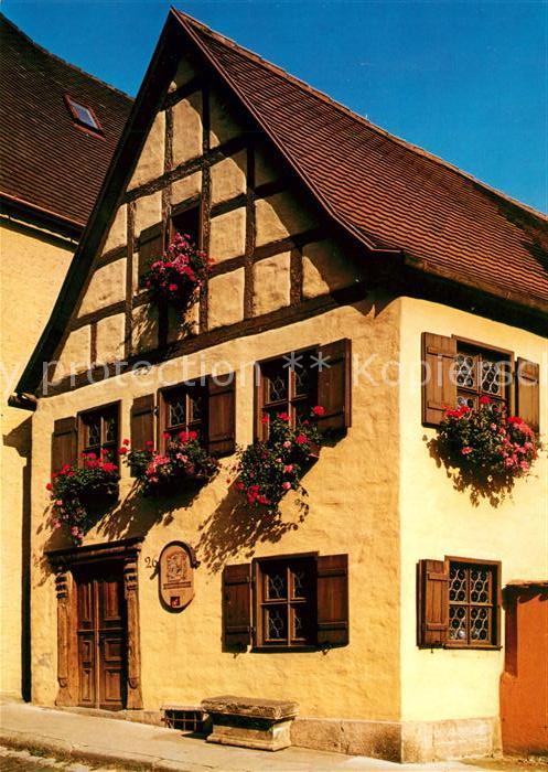 Rothenburg Tauber Alt Rothenburger Handwerkerhaus