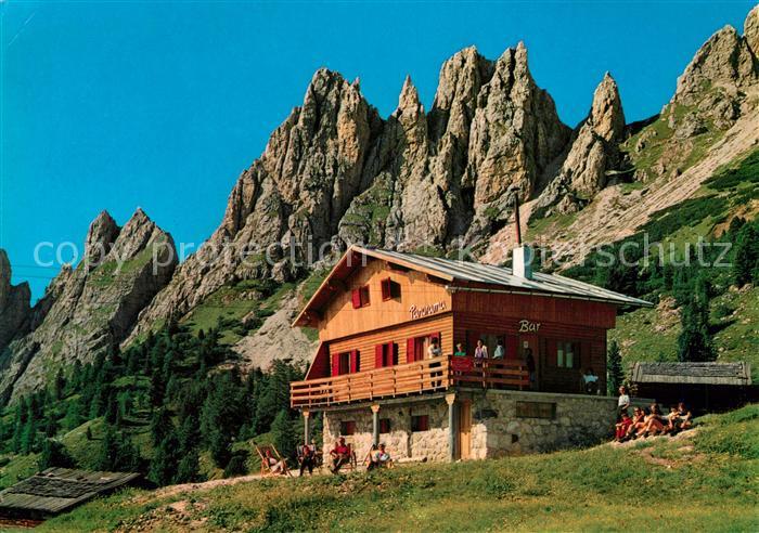 Selva Val Gardena Panorama Huette