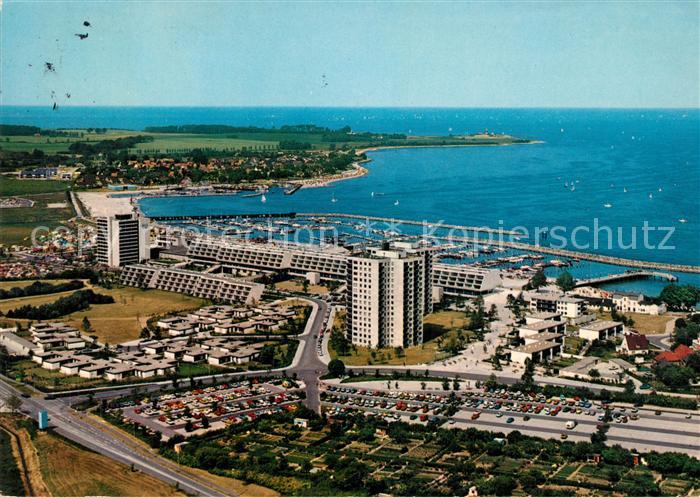 Schilksee Fliegeraufnahme Ostseebad Strande