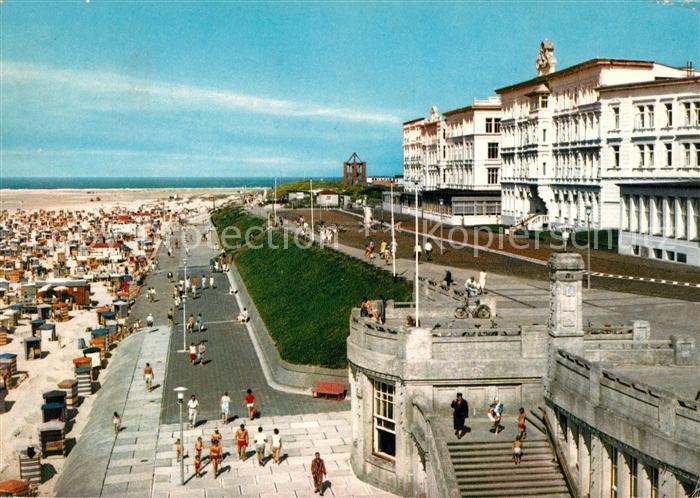 Borkum Kurpromenade Strand
