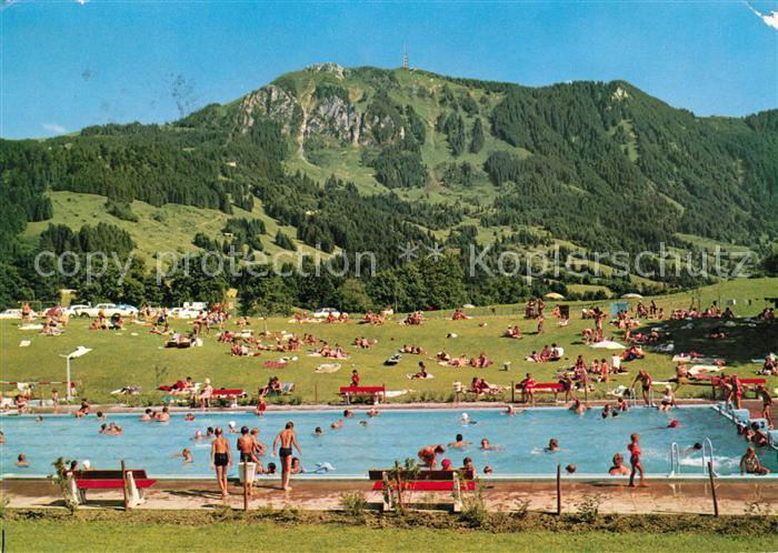 Rettenberg Oberallgaeu Gruenten Freibad