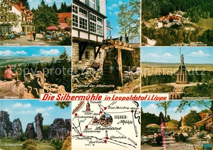 Leopoldstal Lippe Waldhotel Silbermuehle Herrmannsdenkmal