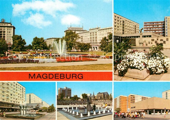 Magdeburg Wilhelm-Pieck-Allee Karl-Marx-Strasse