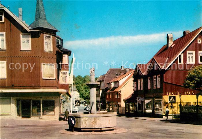 Braunlage Eichhoernchen Brunnen