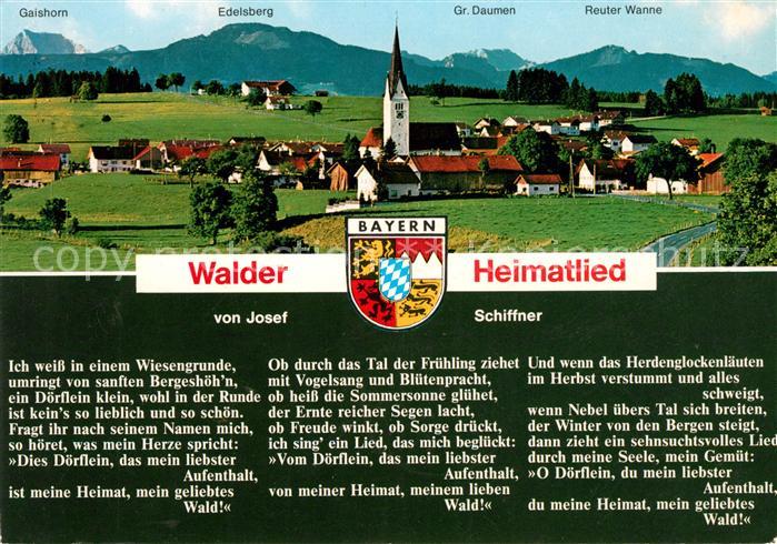 Wald Ostallgaeu Gaishorn Edelsberg Gr. Daumen