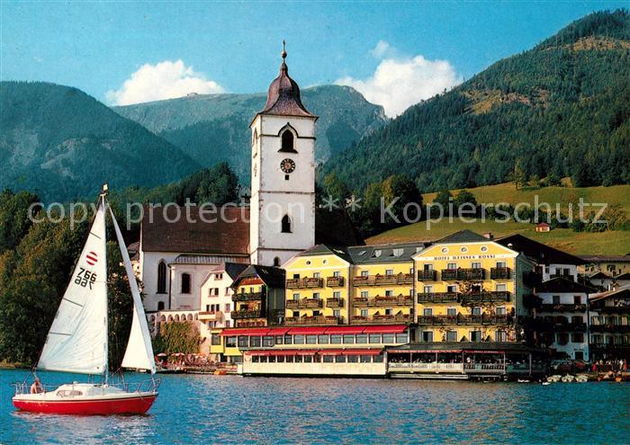 St Wolfgang Salzkammergut Weisses Roessl Schafberg