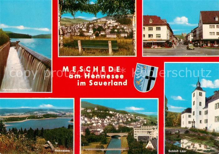 Meschede Hennesee-ueberlauf Schloss Laer