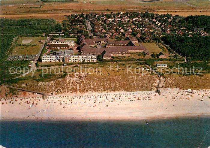 Westerland Sylt Fliegeraufnahme Klinik AWO