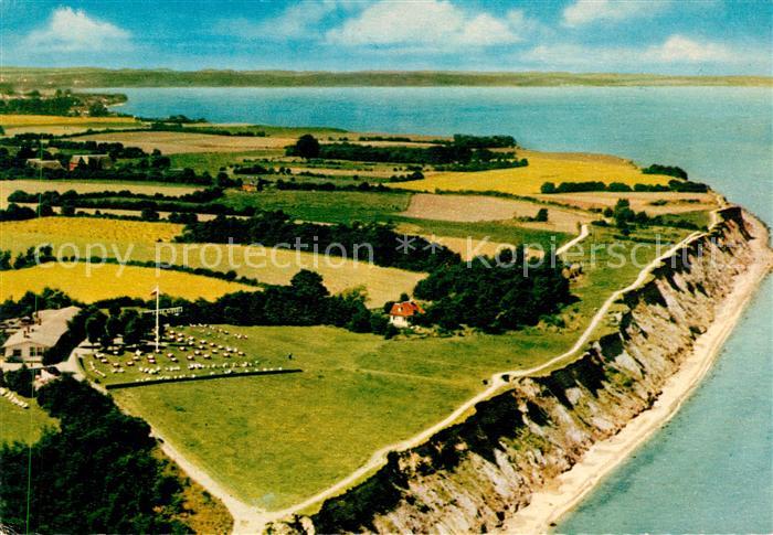 Travemuende Ostseebad Fliegeraufnahme Hermannshoehe Brodtener Ufer