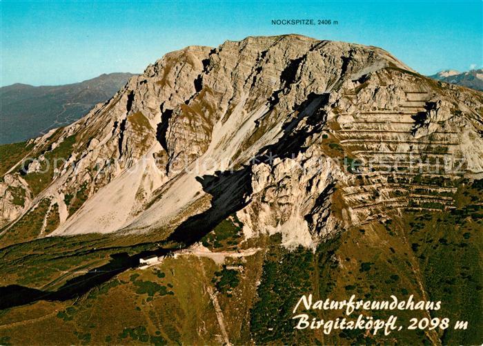 Axamer Lizum Fliegeraufnahme Naturfreundehaus Birgitzkoepfl