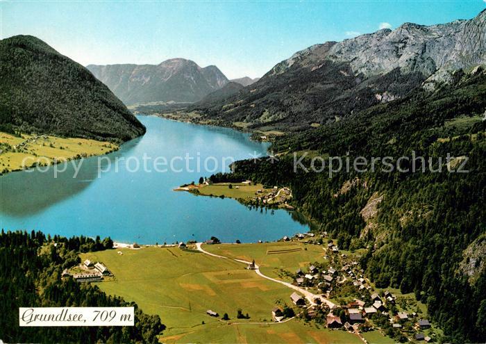 Grundlsee Steiermark Fliegeraufnahme