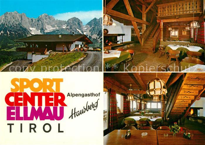 Ellmau Tirol Sportcenter Alpengasthof Hausberg