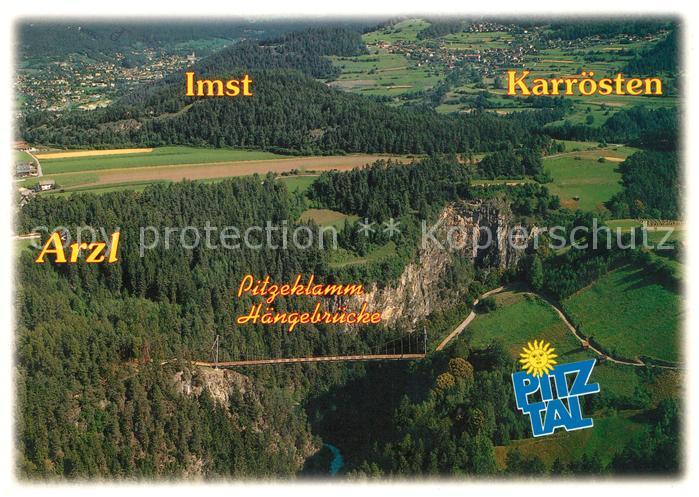 Imst Tirol Arzl Karroesten Pitzeklamm Haengebruecke