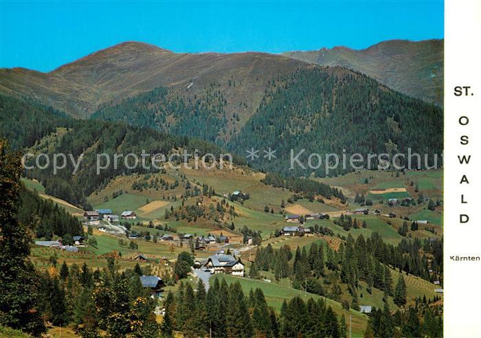 St Oswald Kaernten Fliegeraufnahme