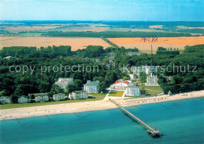 Heiligendamm Ostseebad Fliegeraufnahme Hotelanlagen Strand
