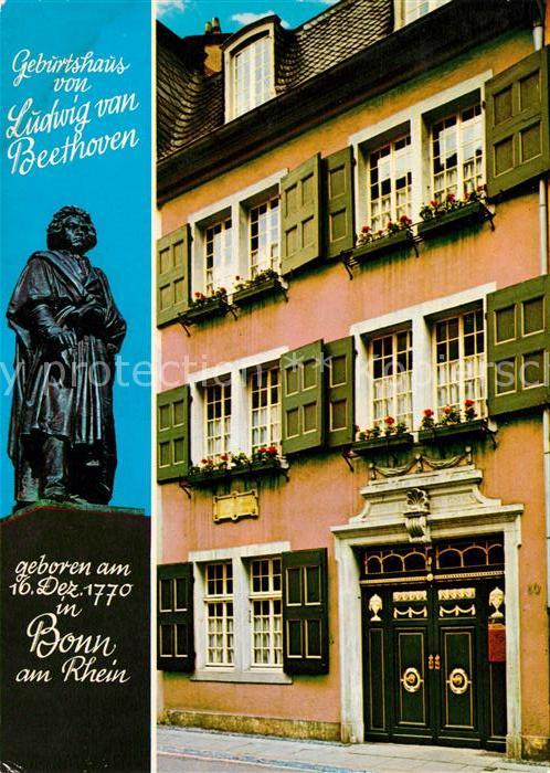 Bonn Rhein Geburtshaus Ludwig van Beethoven