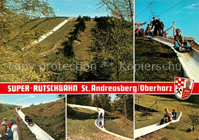 Andreasberg Harz St Super Rutschbahn