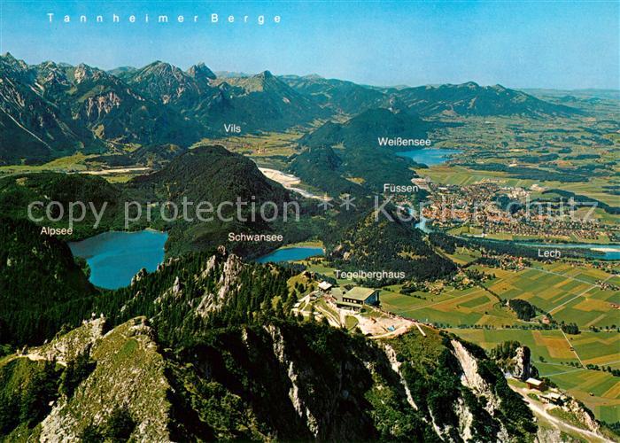 Schwangau Tegelberg Panorama