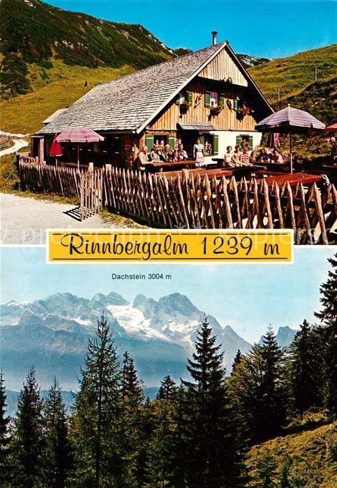 Russbach Niederoesterreich Rinnbergalm Dachstein