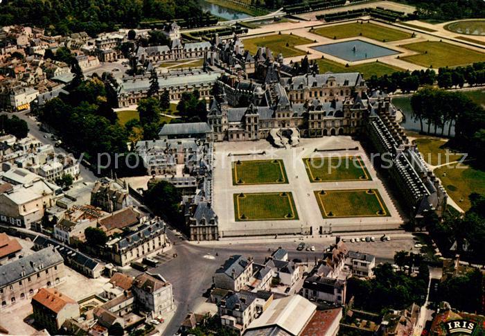 Fontainebleau Seine et Marne Fliegeraufnahme Palais
