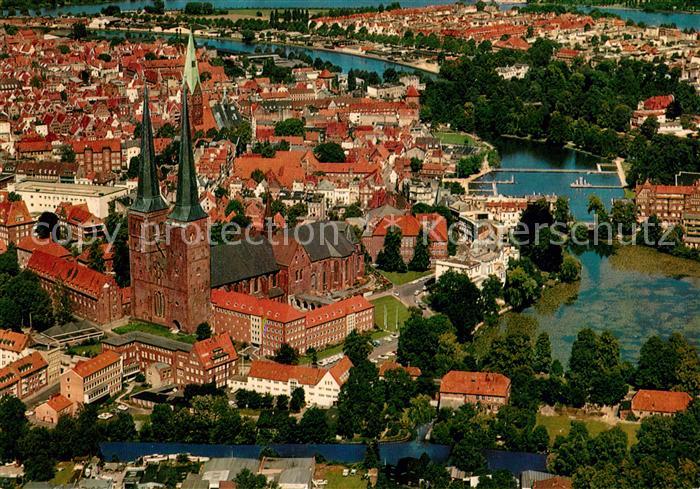Luebeck Fliegeraufnahme