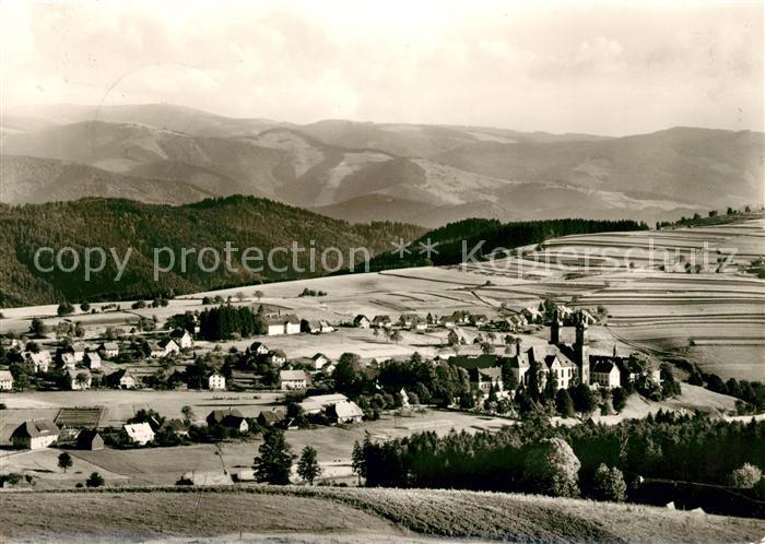 Peter Schwarzwald St Panorama zum Feldberg