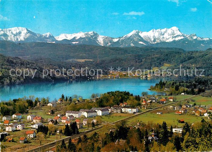Krumpendorf Woerthersee Karawanken Mittagskogel
