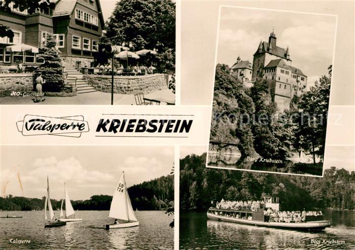 Kriebstein Talsperre Boot HO Gaststaette Burg