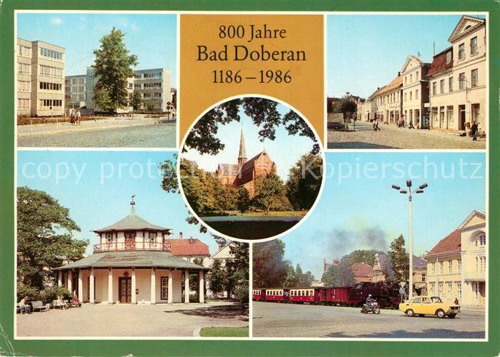 Bad Doberan Markt Polytechnische Oberschulen Muenster Schmalspurbahn