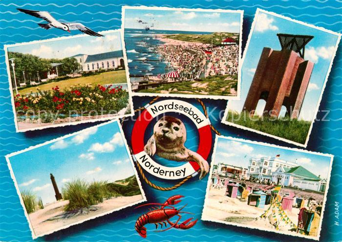 Norderney Nordseebad Strand Panoramen