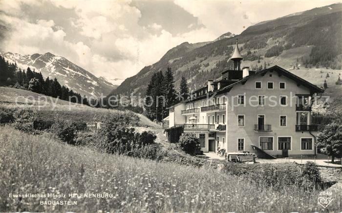 Badgastein Evangelisches Hospiz Helenenburg