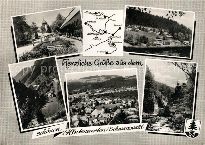 Hinterzarten Breisgau-Hochschwarzwald BW Ravennaviadukt Hoellental Hirschsprung