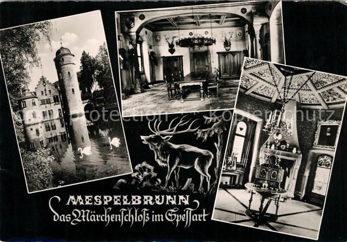 Mespelbrunn Maerchenschloss Spessart