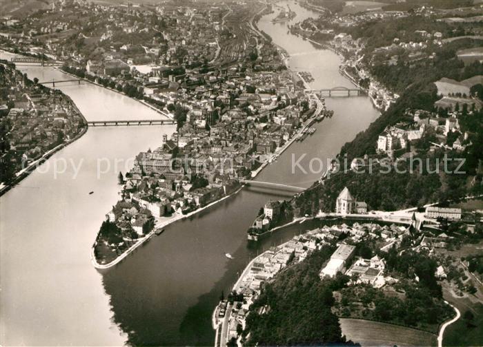 Passau Fliegeraufnahme